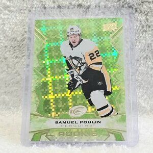 5/$20 Mint 2022/23 UD Ice Samuel Poulin Green Rookie NHL Card 145!!